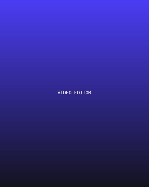 Video Editor